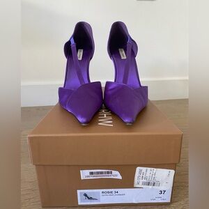 Like New Gia Borghini Rosie 34 Purple 37